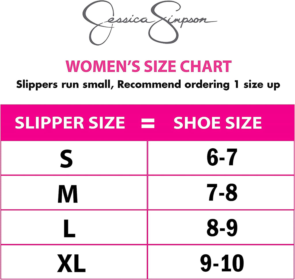 Women's Faux Fur Memory Foam House Slippers with Anti-Skid Soles